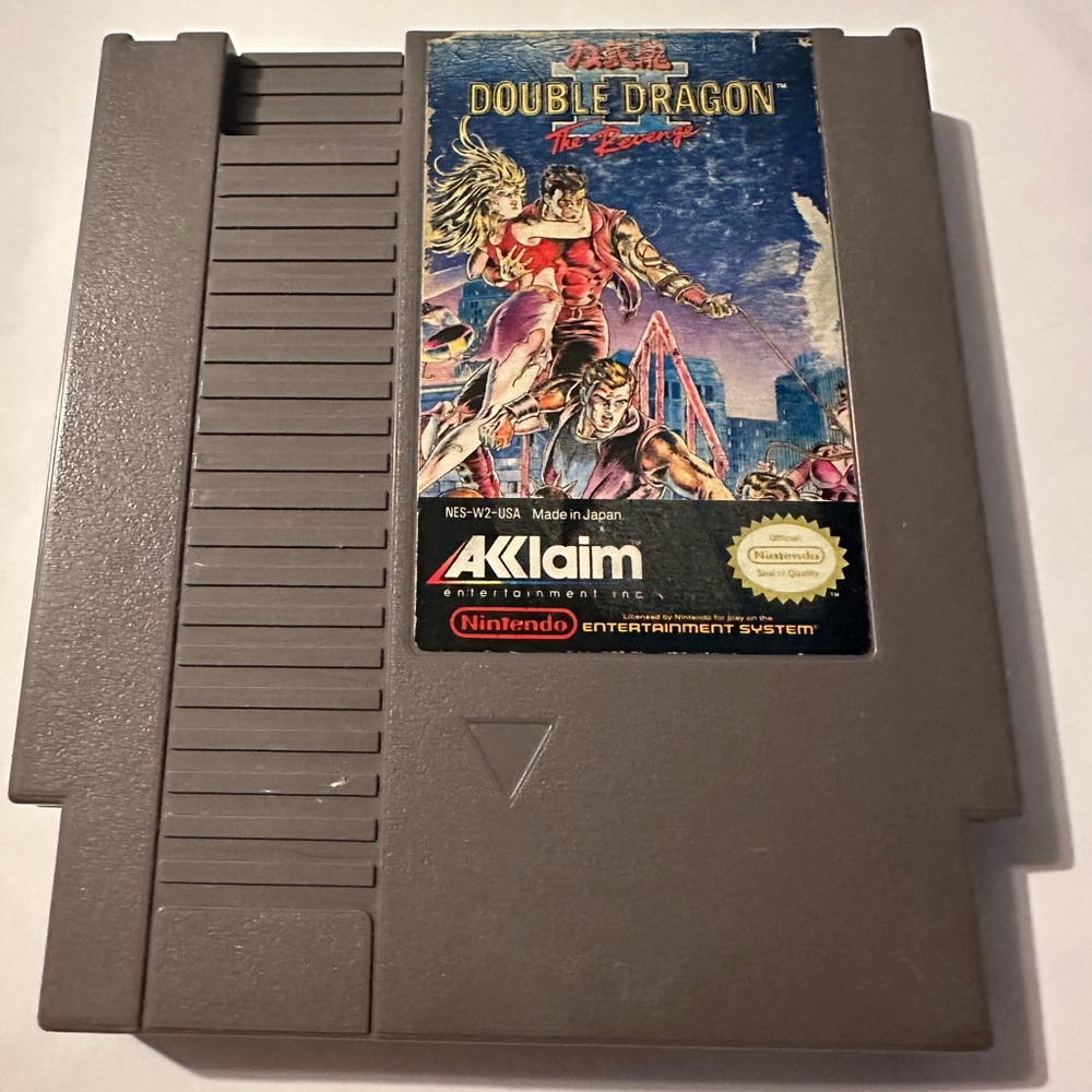 Nintendo Double Dragon 2 The Revenge Cartridge